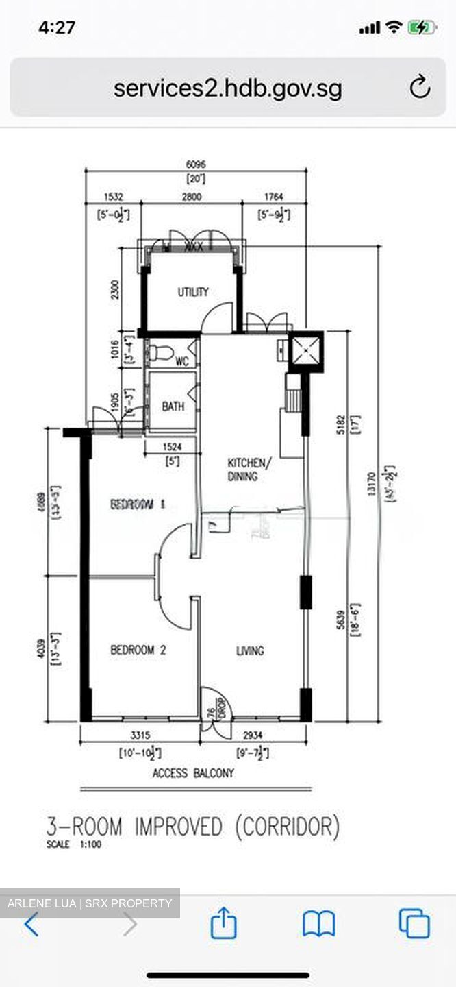 Blk 4 Marine Terrace (Marine Parade), HDB 3 Rooms #518621601